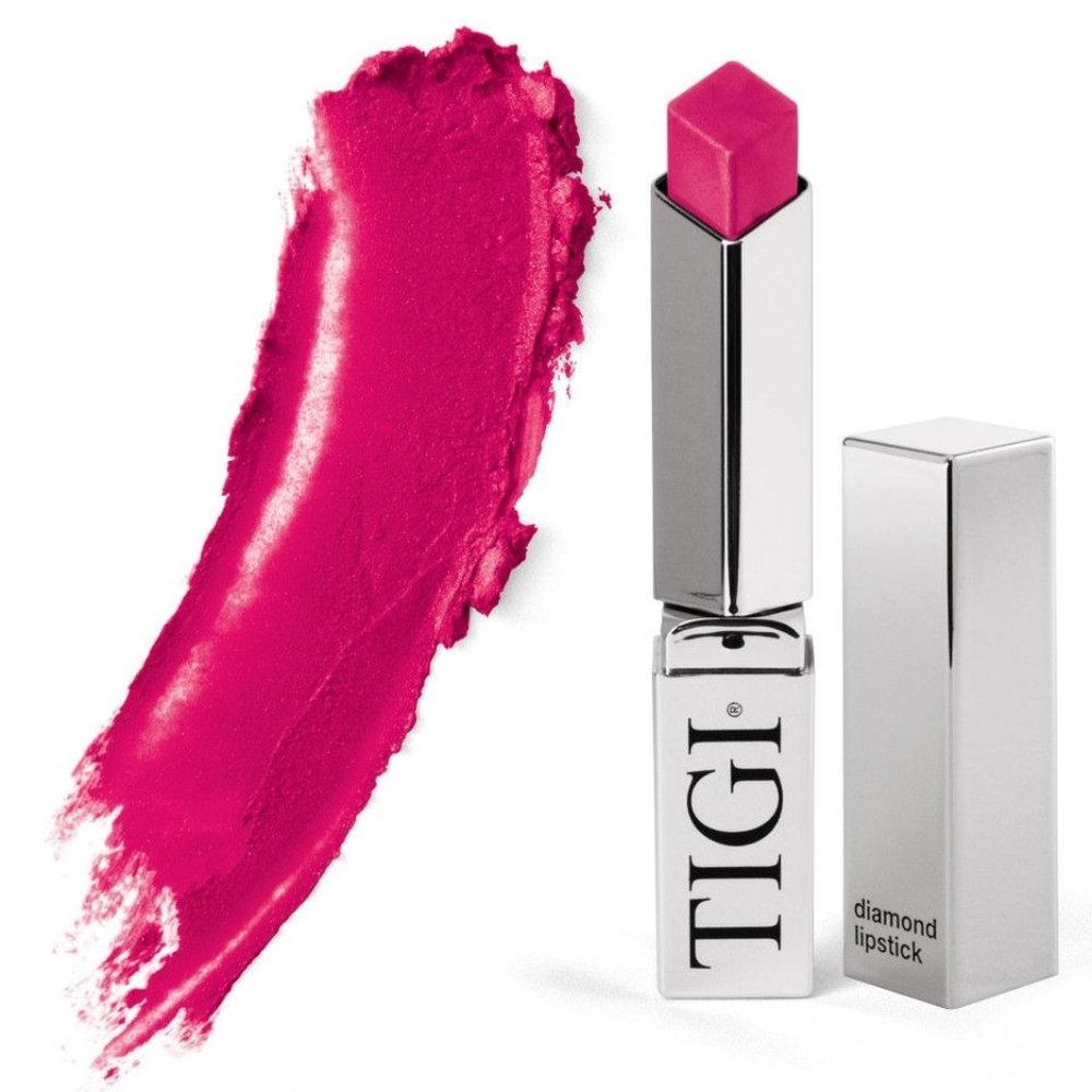 TIGI Professional Cosmetics Diamond Lipstick Shade Infatuation Bright Pink